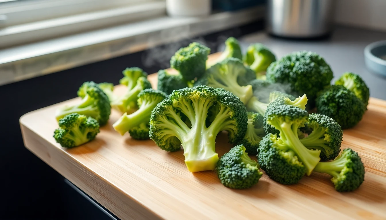 Broccoli tiefgefroren