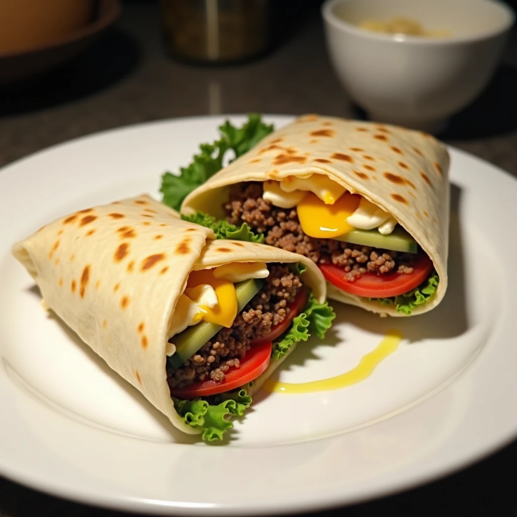 O melhor rolo de Big Mac com baixo teor de carboidratos de todos os tempos!