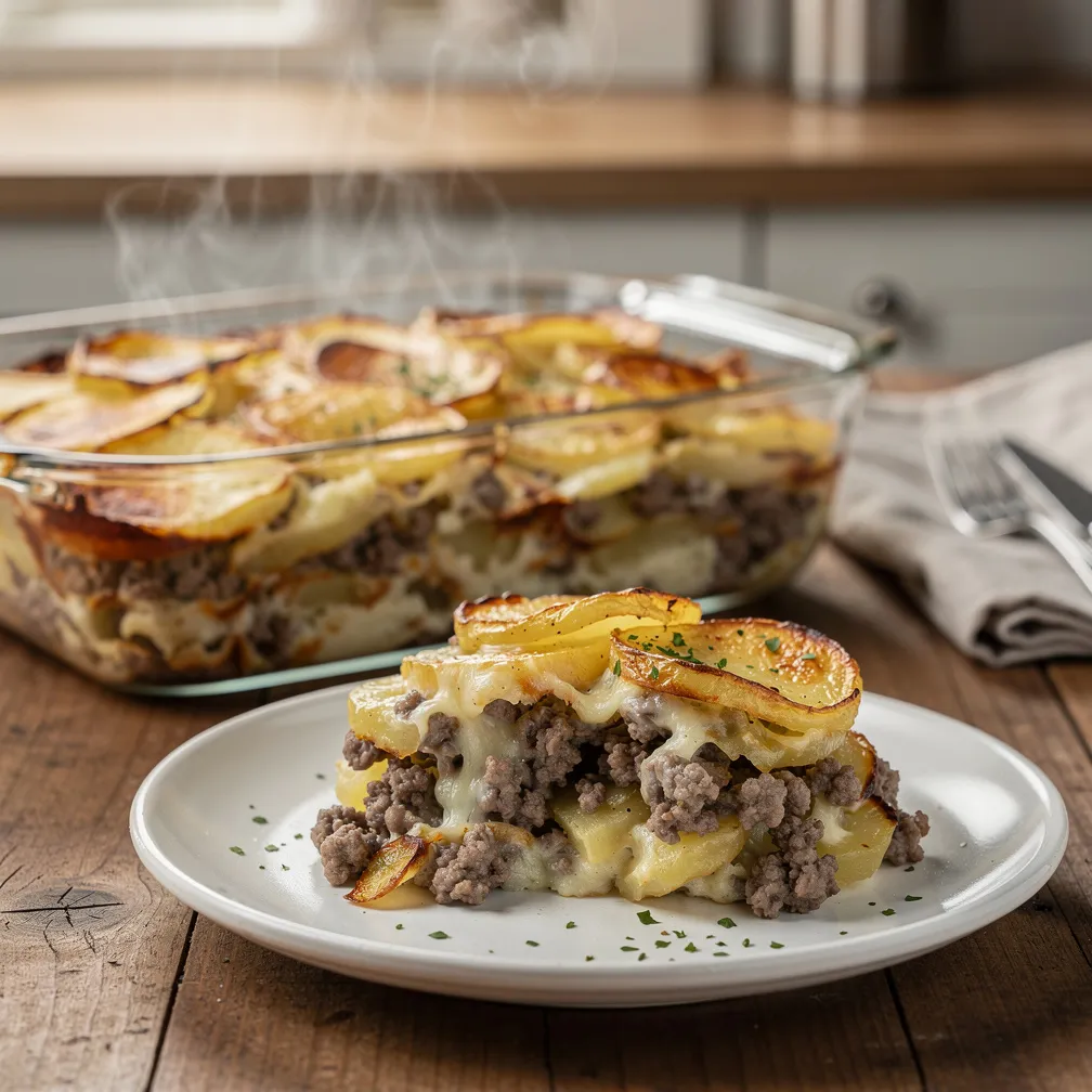 Hackfleisch Kartoffelauflauf