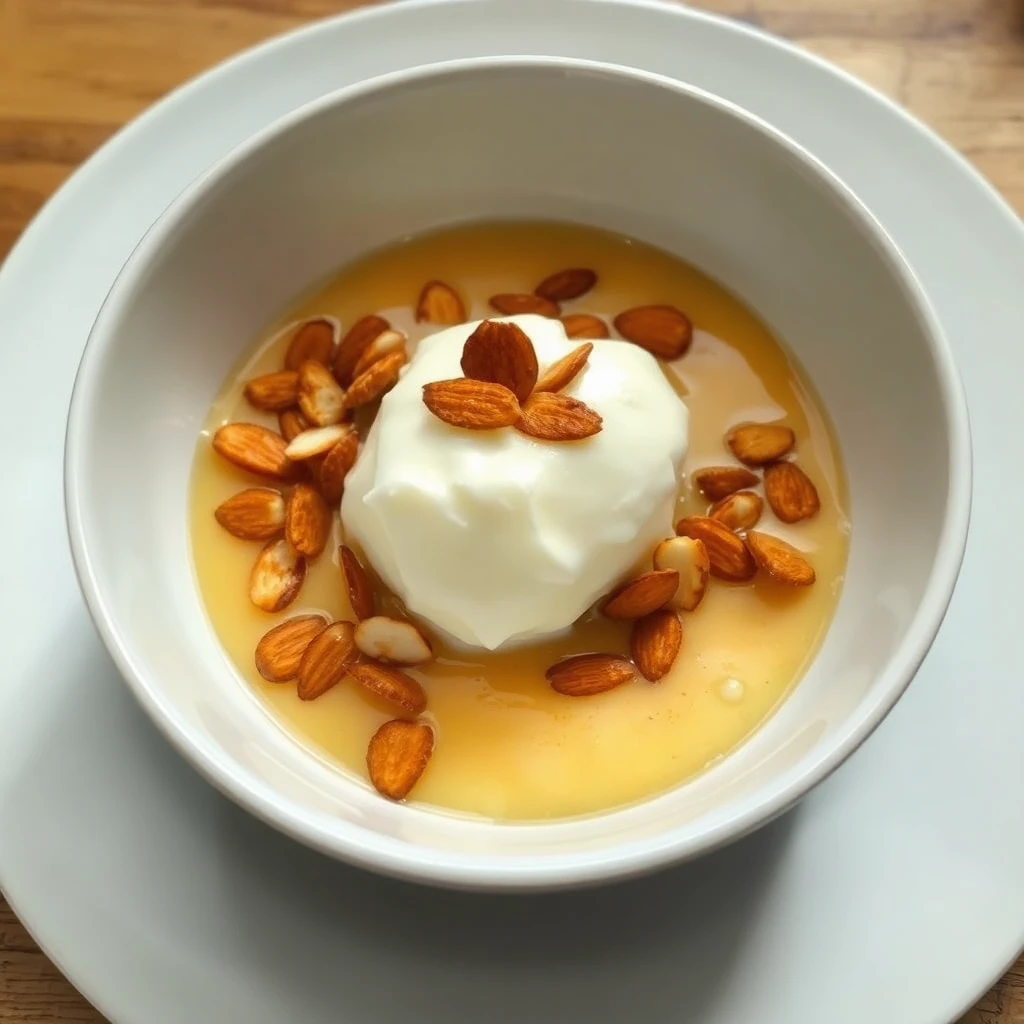 Apfelmark mit Mandel-Zimt-Creme