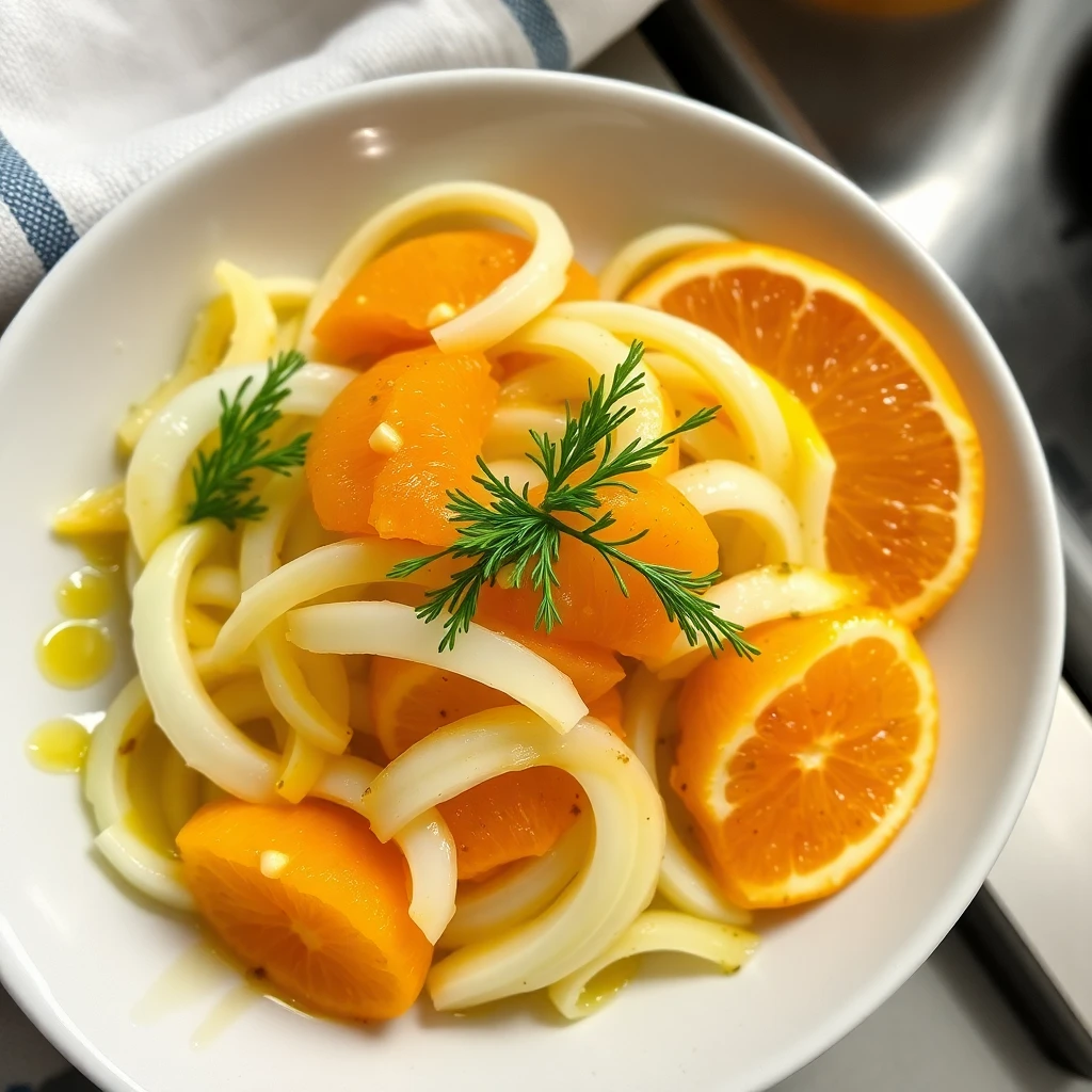 Orangen-Fenchel-Salat