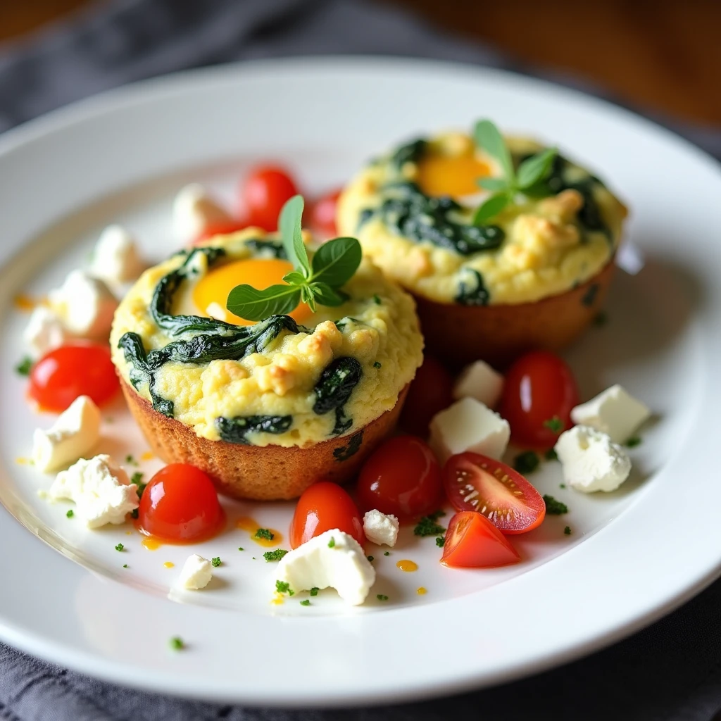 Eier-Spinat-Muffins