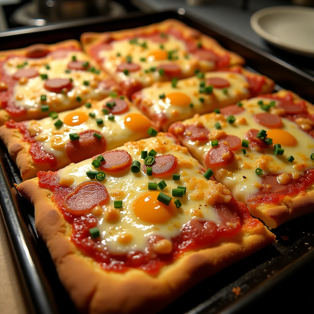 Flammkuchen Blechpizza