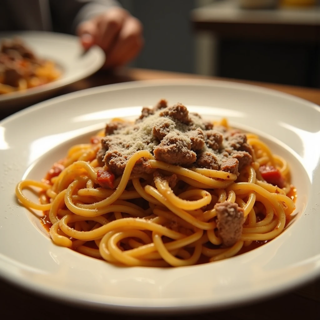Pasta mit Ragù Bianco
