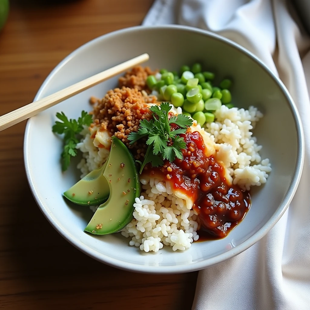 Knuspriger Reissalat