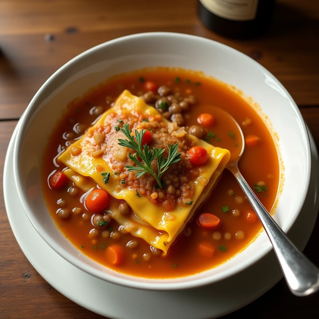 Lasagne-Suppe