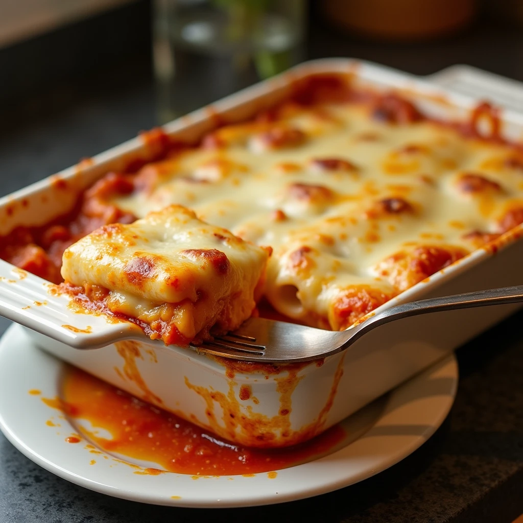 Parmesan-Hähnchen-Gnocchi-Auflauf
