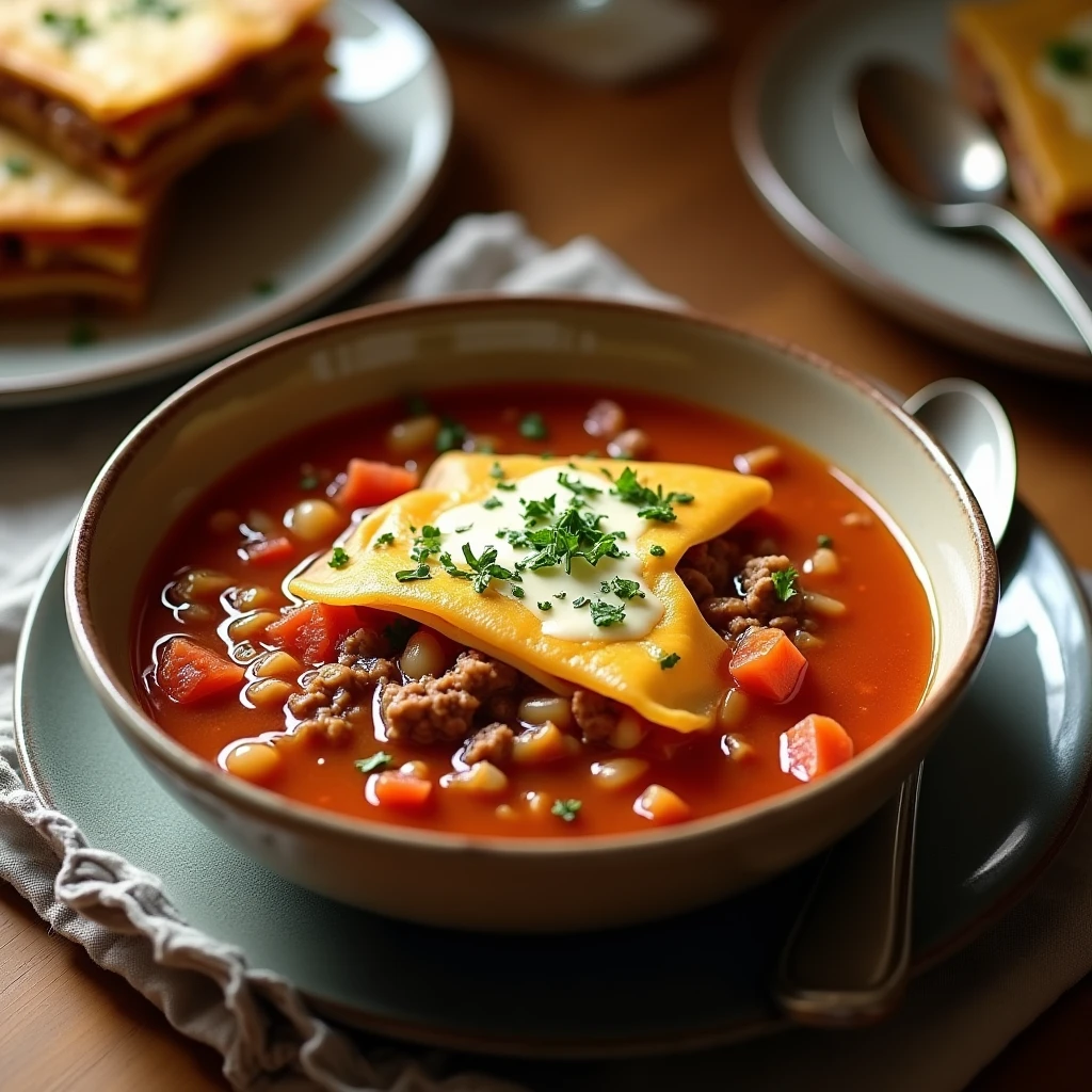 Pfannenlasagne