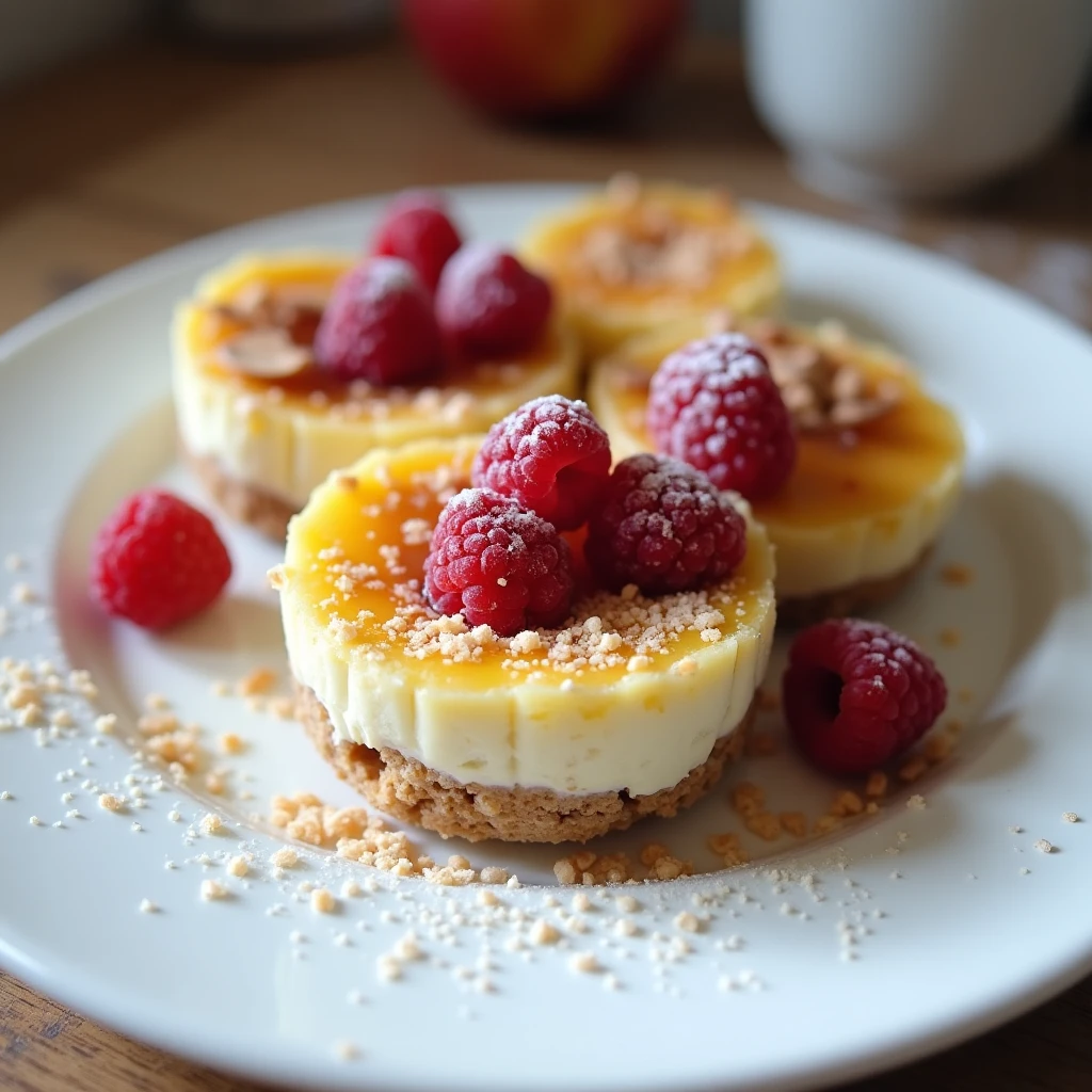 Protein Mini Cheesecakes