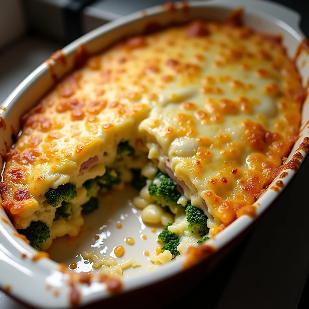 Protein-Auflauf mit Ei und Käse