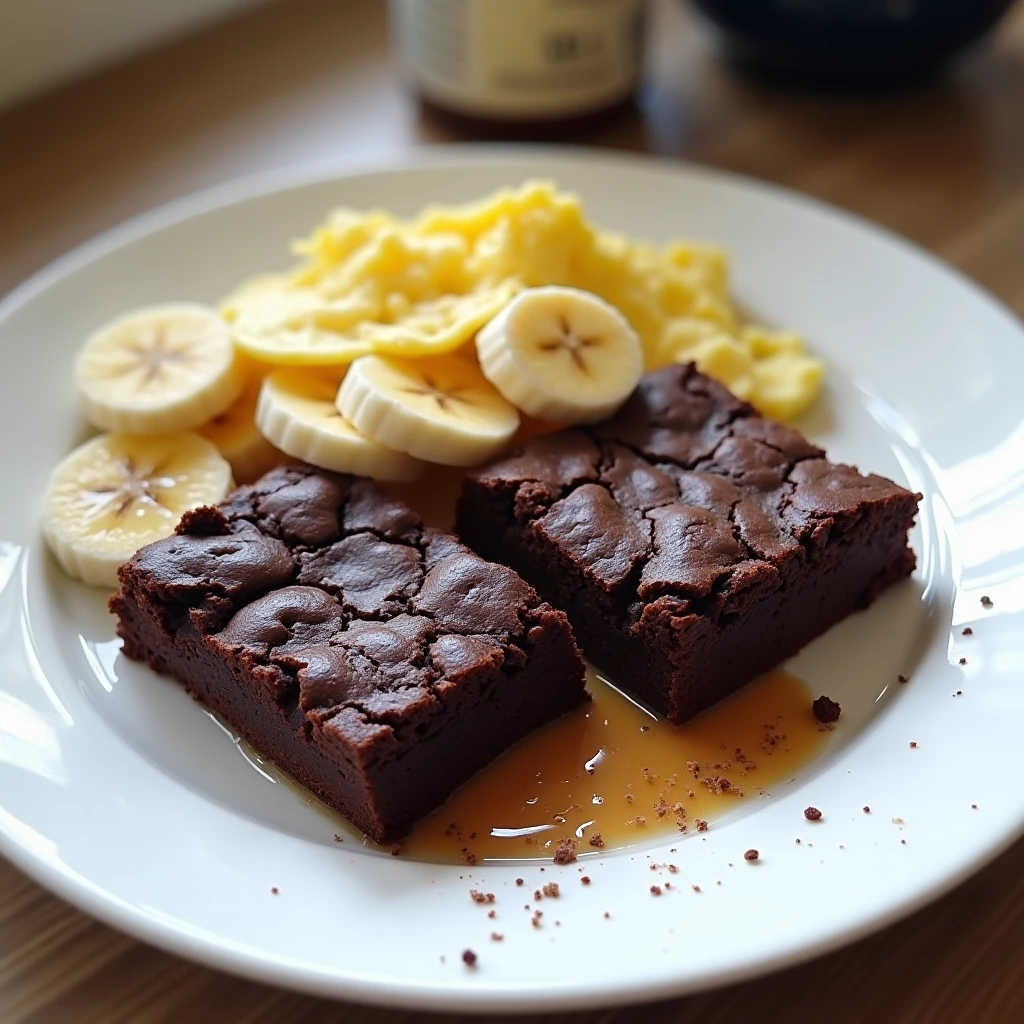 Schwarze Bohnen Brownies