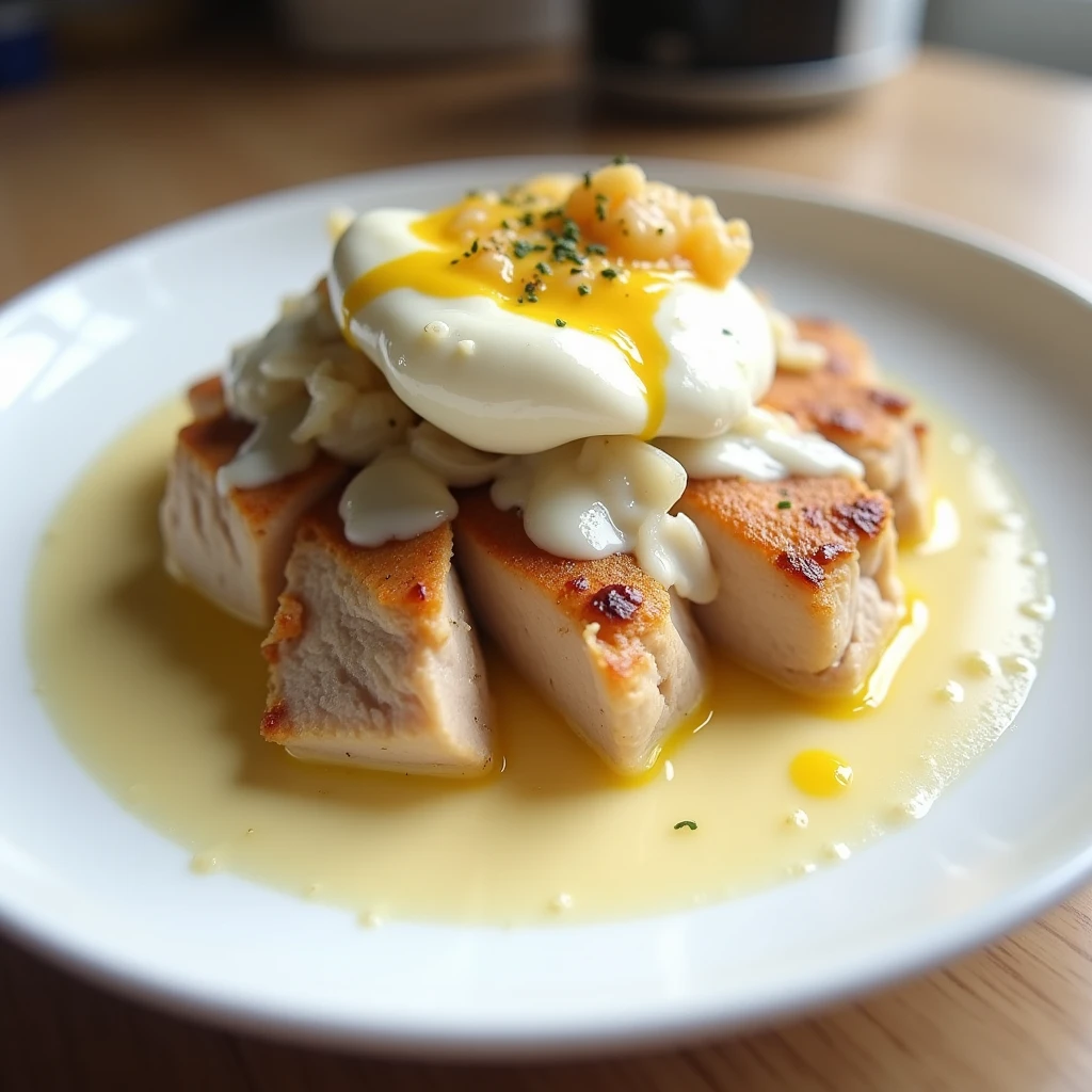 High Protein Frischkäse Chicken