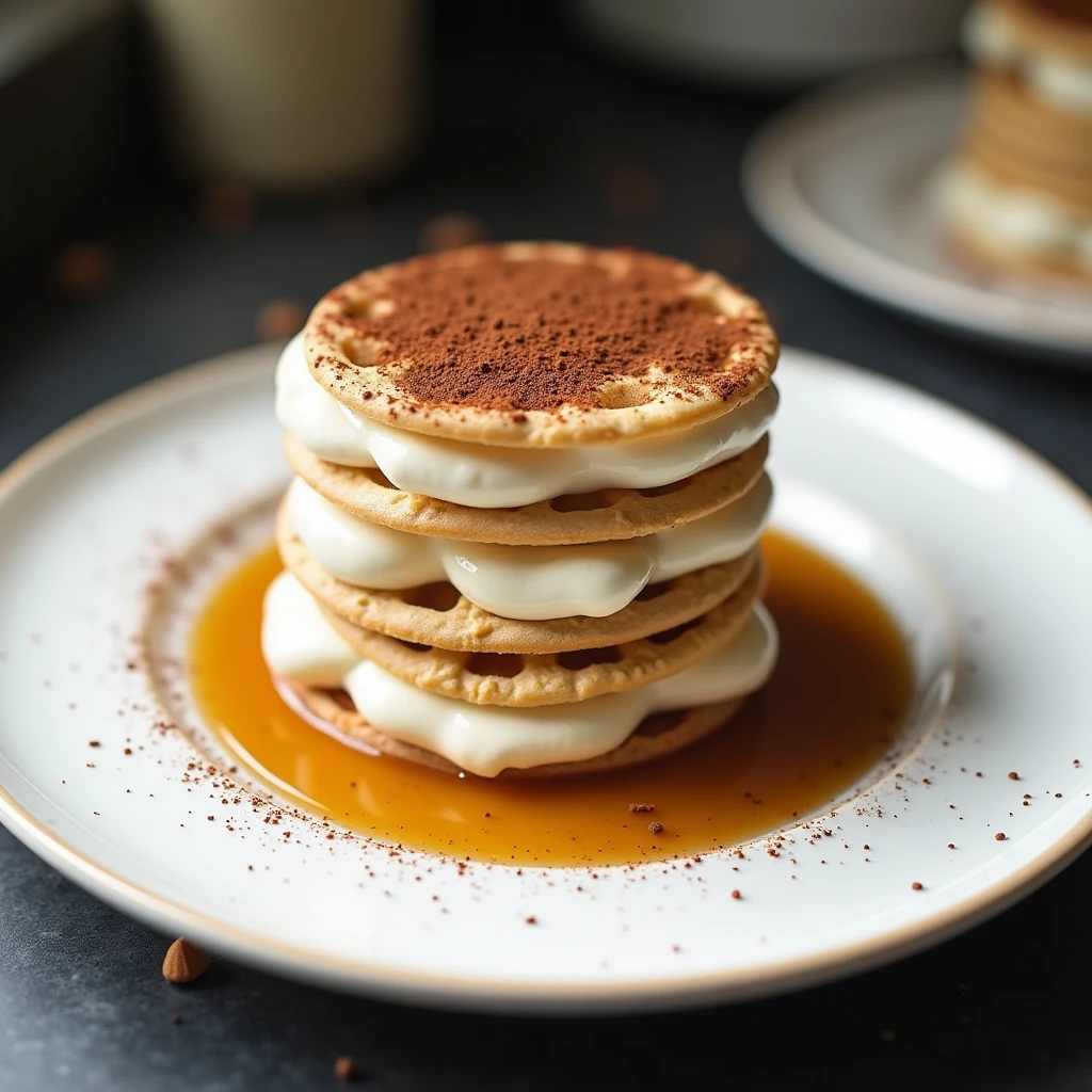 Reiswaffel Tiramsu