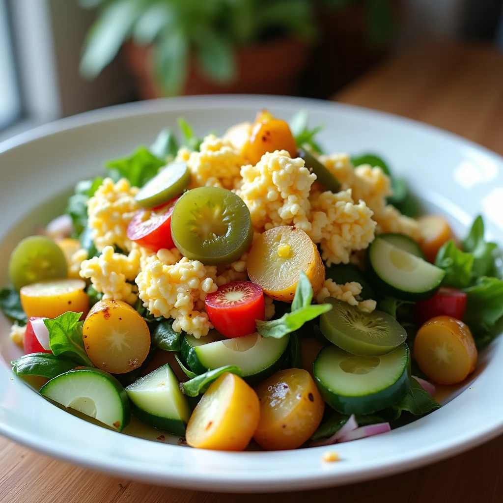 Crunchy Kartoffel Eiersalat