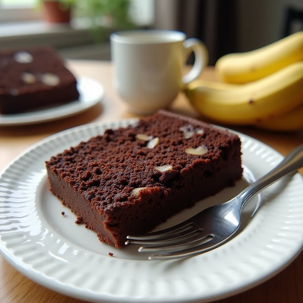 Schoko-Bananen-Brownies