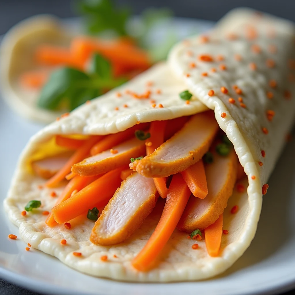 High Protein Pfannenwrap