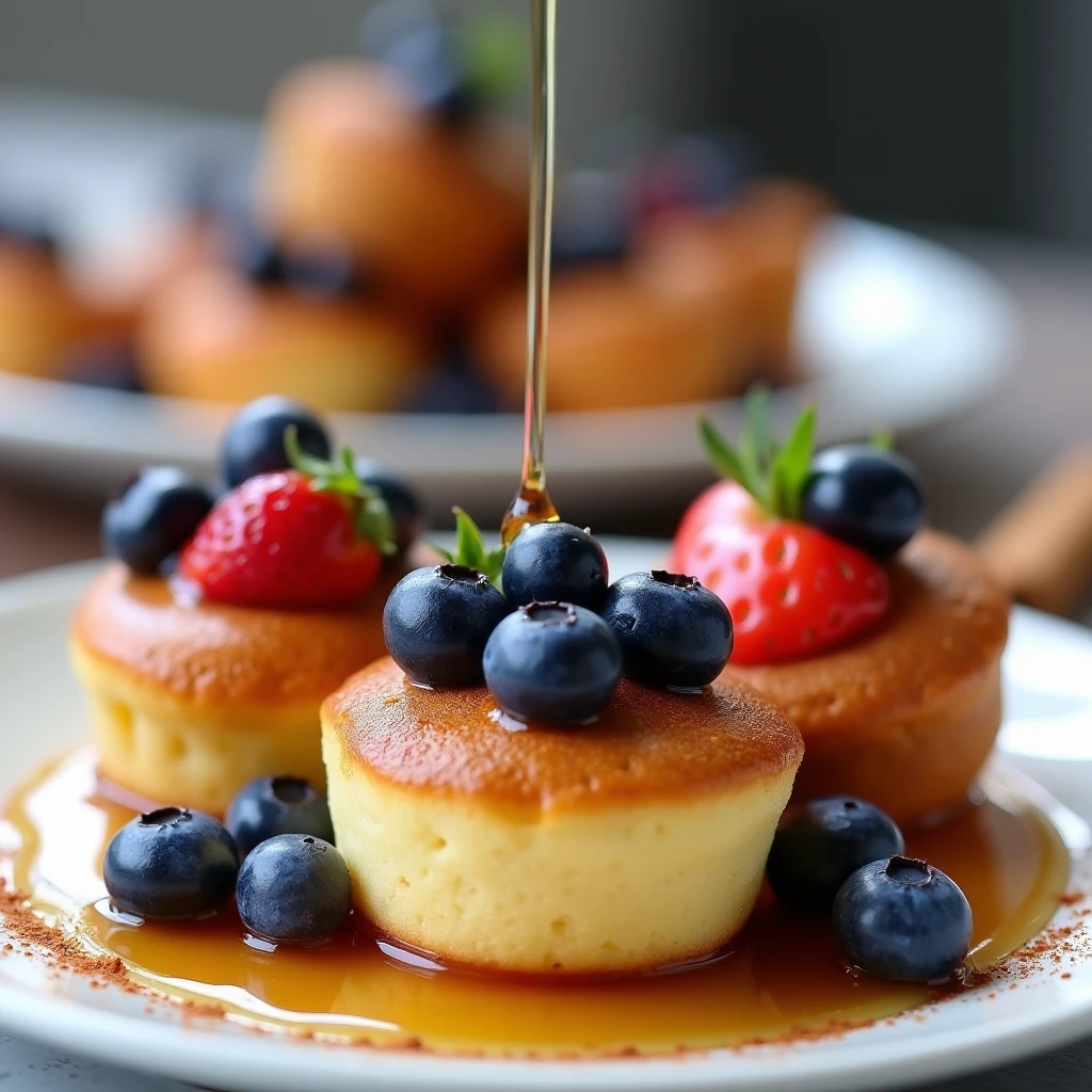High Protein Mini Pancakes