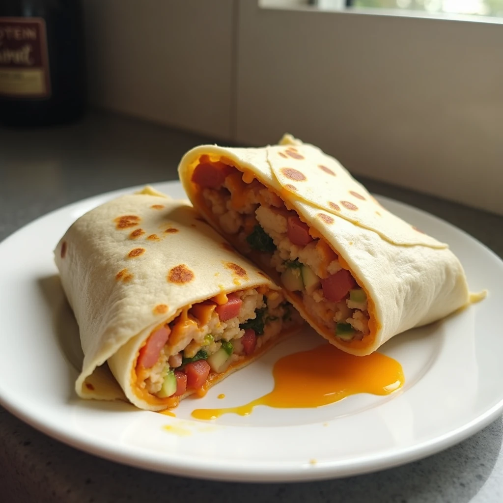 High Protein Burritos