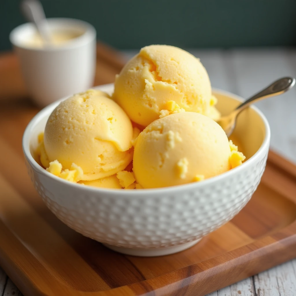 Ninja Creami Kokos-Mango Protein Eis