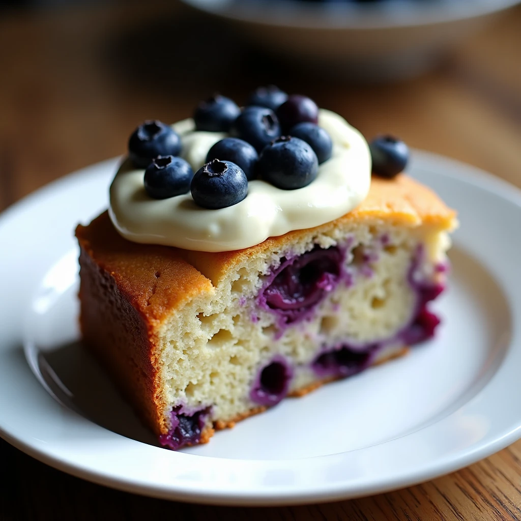 Blaubeerkuchen glutenfreier & zuckerfreier
