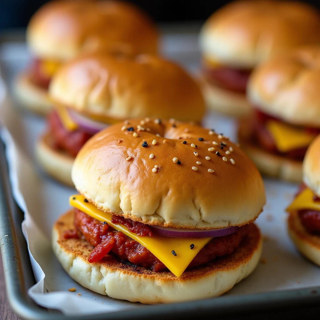 Hähnchen-Käse Burger