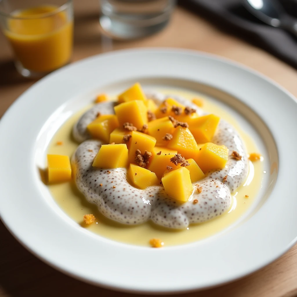 Mango Chia Pudding