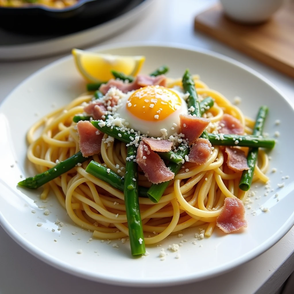 Frühlings Carbonara