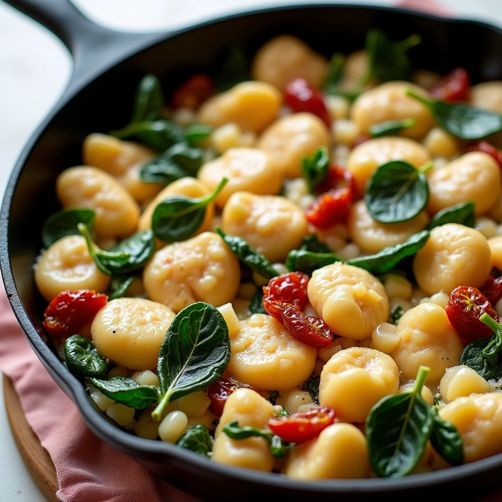 High Protein Gnocchi Pfanne