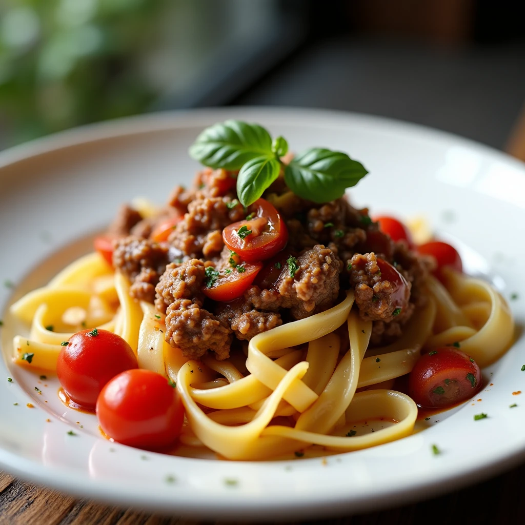 One Pot Hackfleisch-Pasta