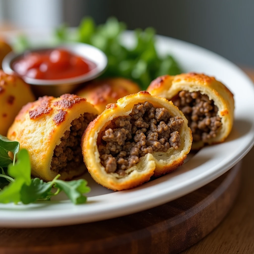 High Protein Hackfleisch Pockets