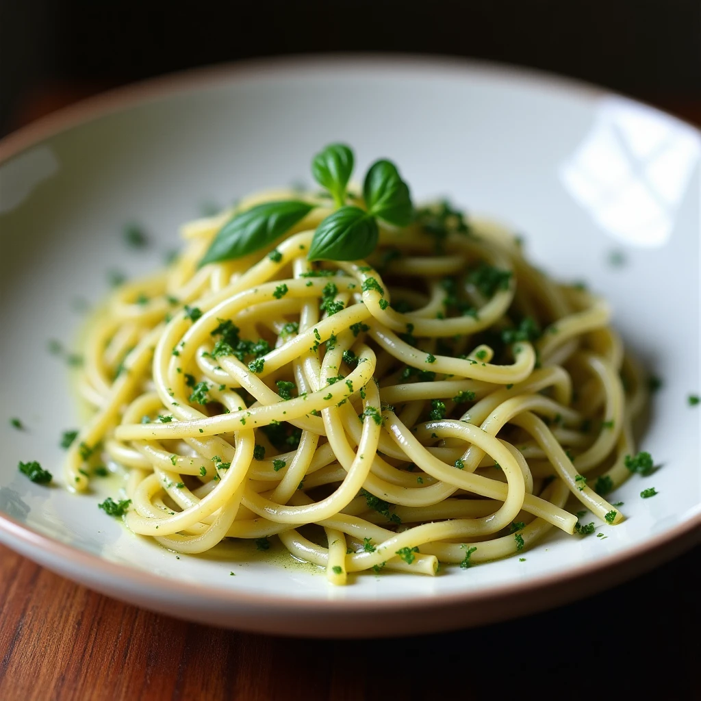 Bärlauch Pesto Pasta