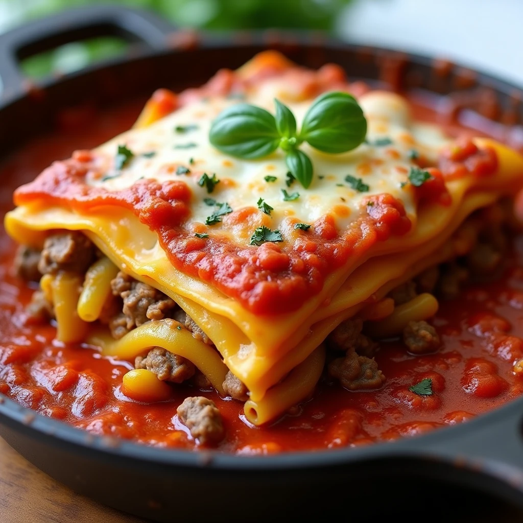 One Pot Pfannenlasagne