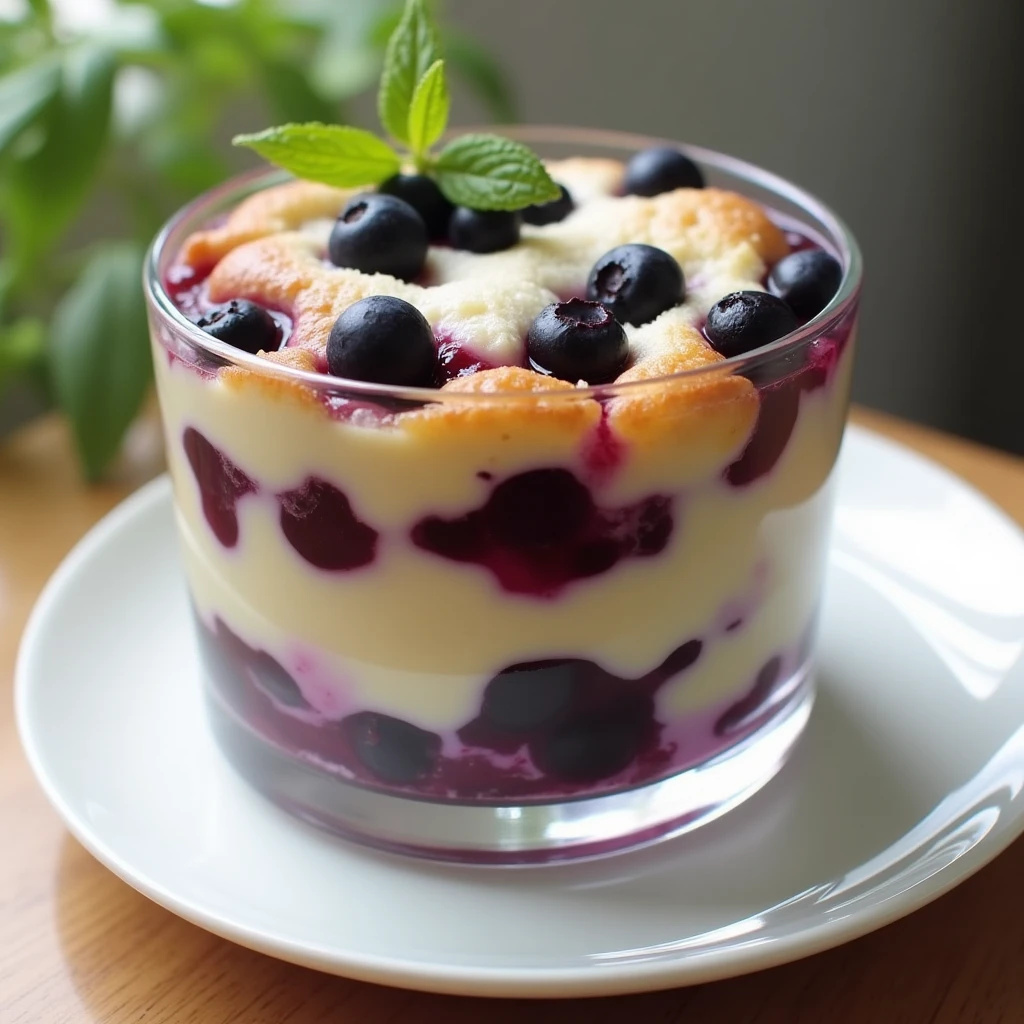 Blaubeer Löffelkuchen