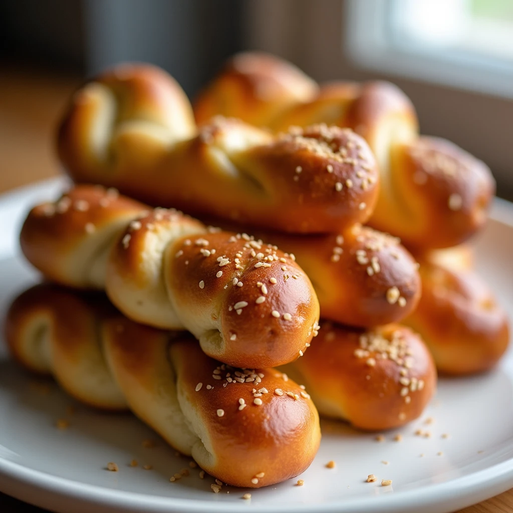 High Protein Laugenstangen