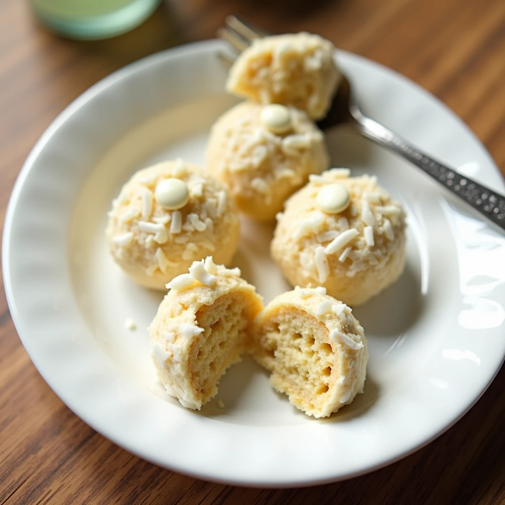 Pina Colada Energy Balls