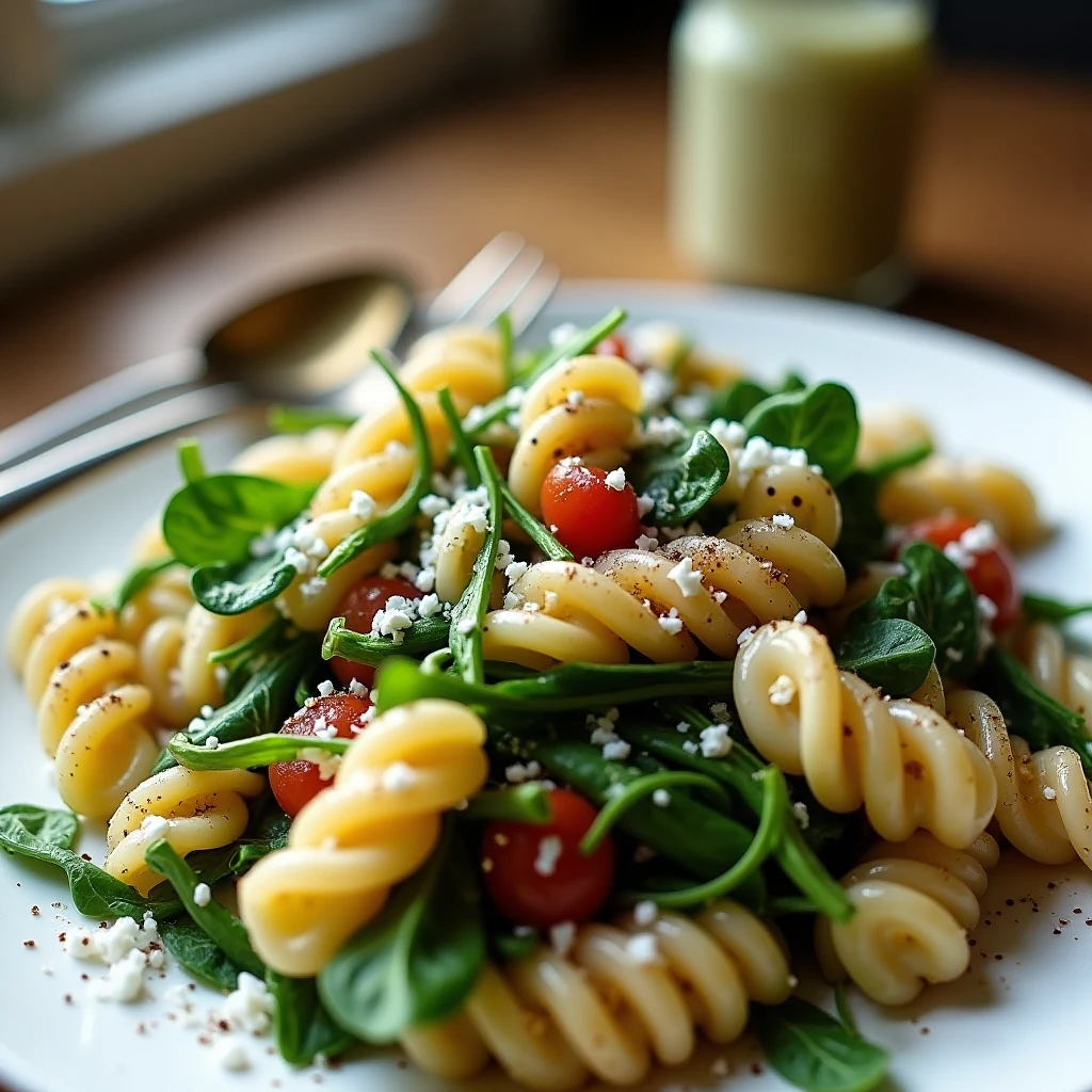 Ruccola Protein Pasta Salat