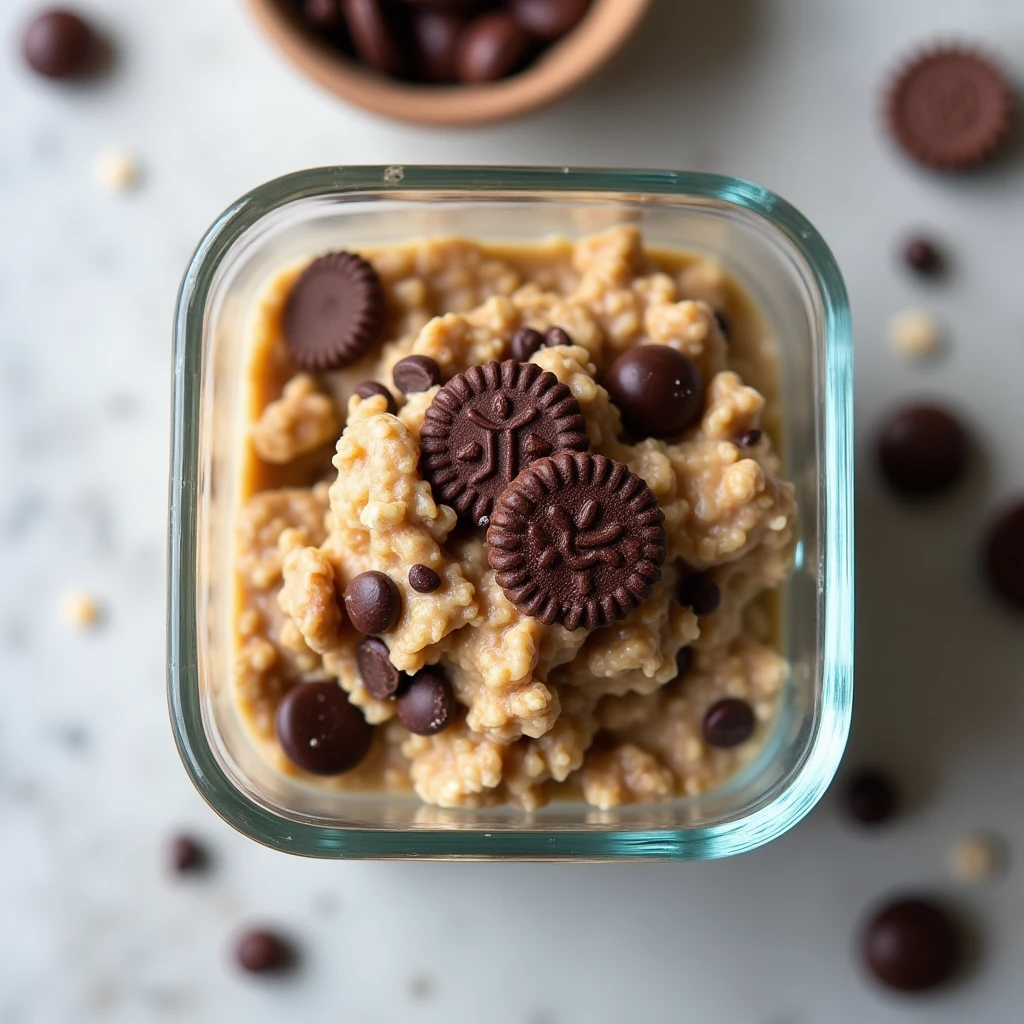 Cookie & Brownie Baked Oats