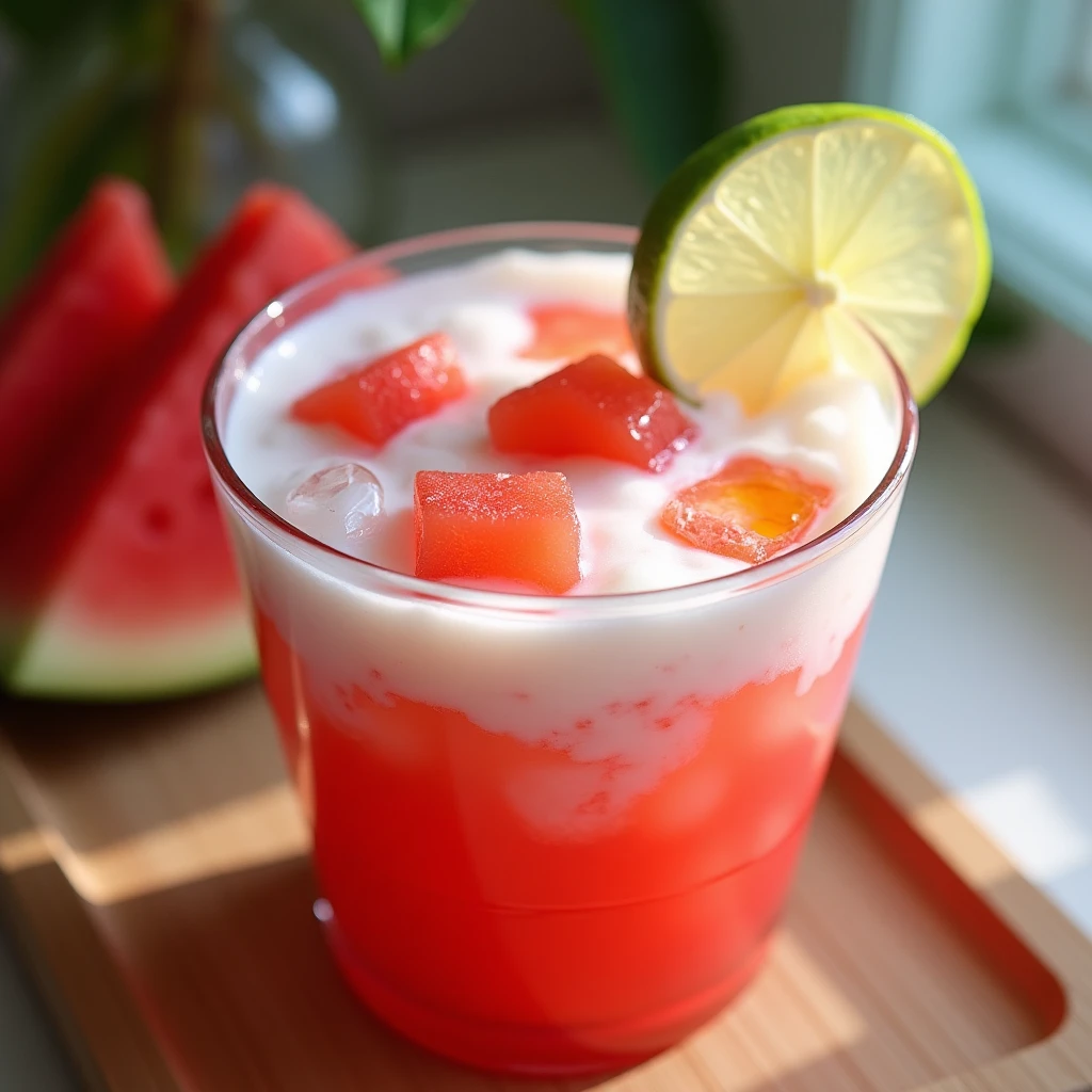 Wassermelonen-Joghurt-Drink