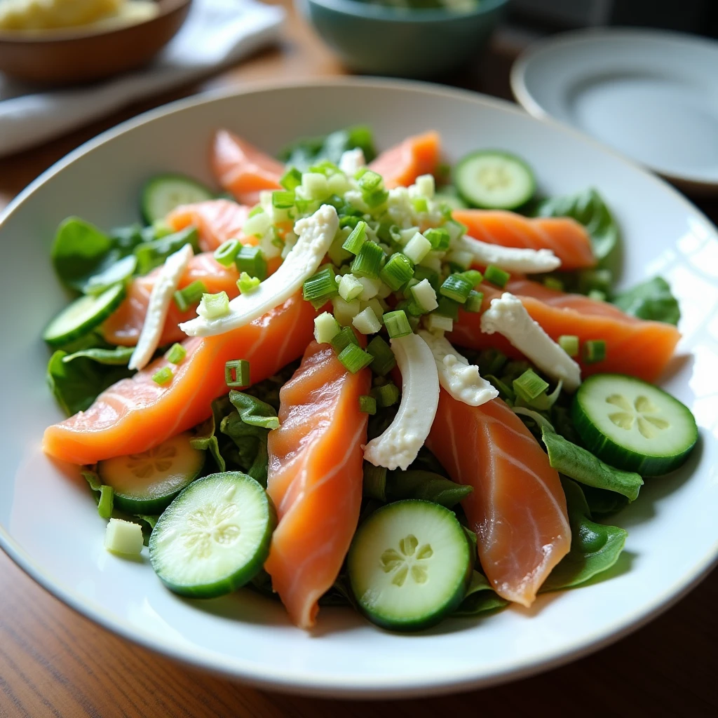 Gurkensalat „Sushi-Style“