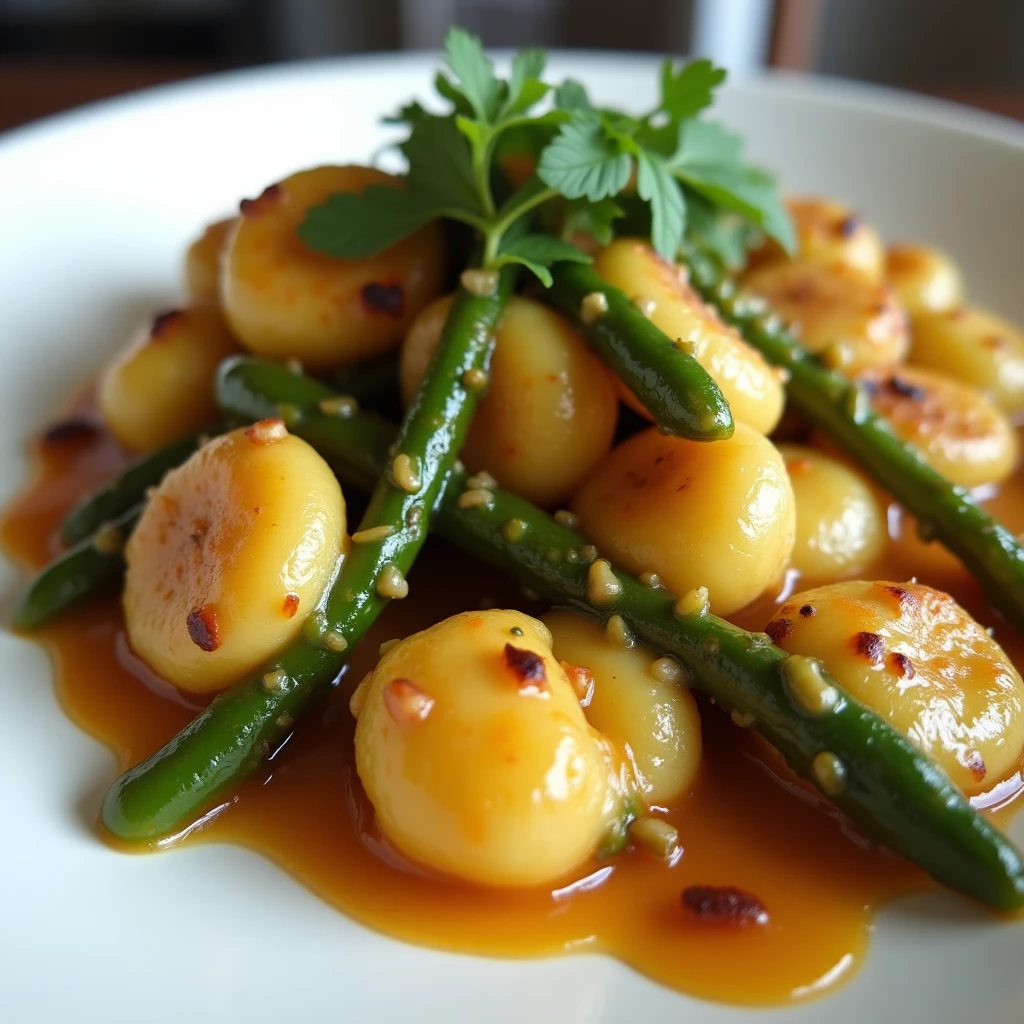 Gnocchi-Spargel-Auflauf