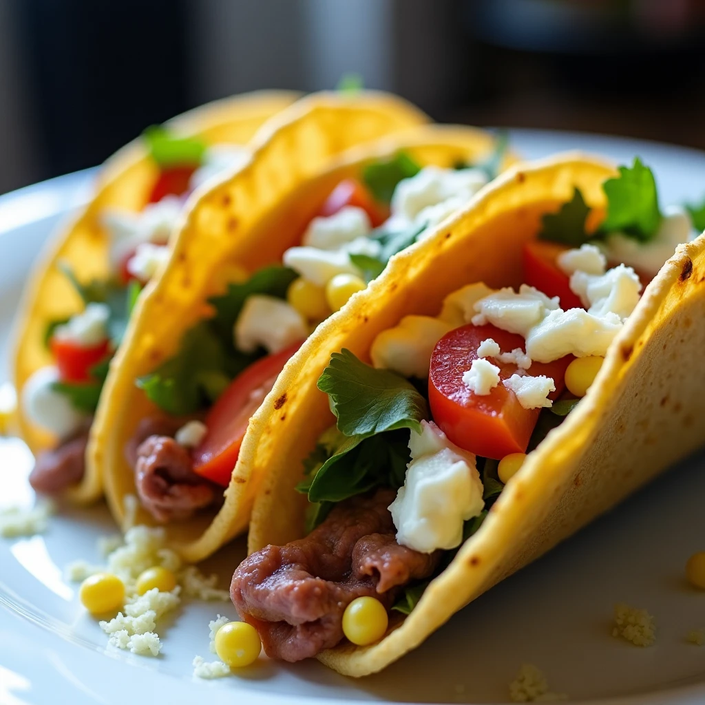 Knusprige Mais-Tacos