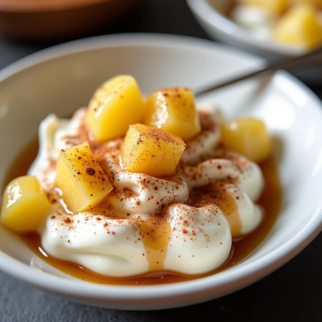 Ananas-Skyr-Bowl mit Zimt
