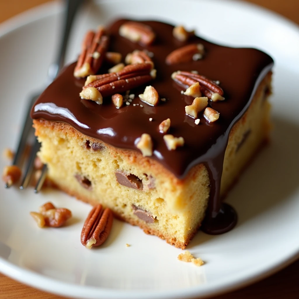 No-Bake Pekan-Nusskuchen