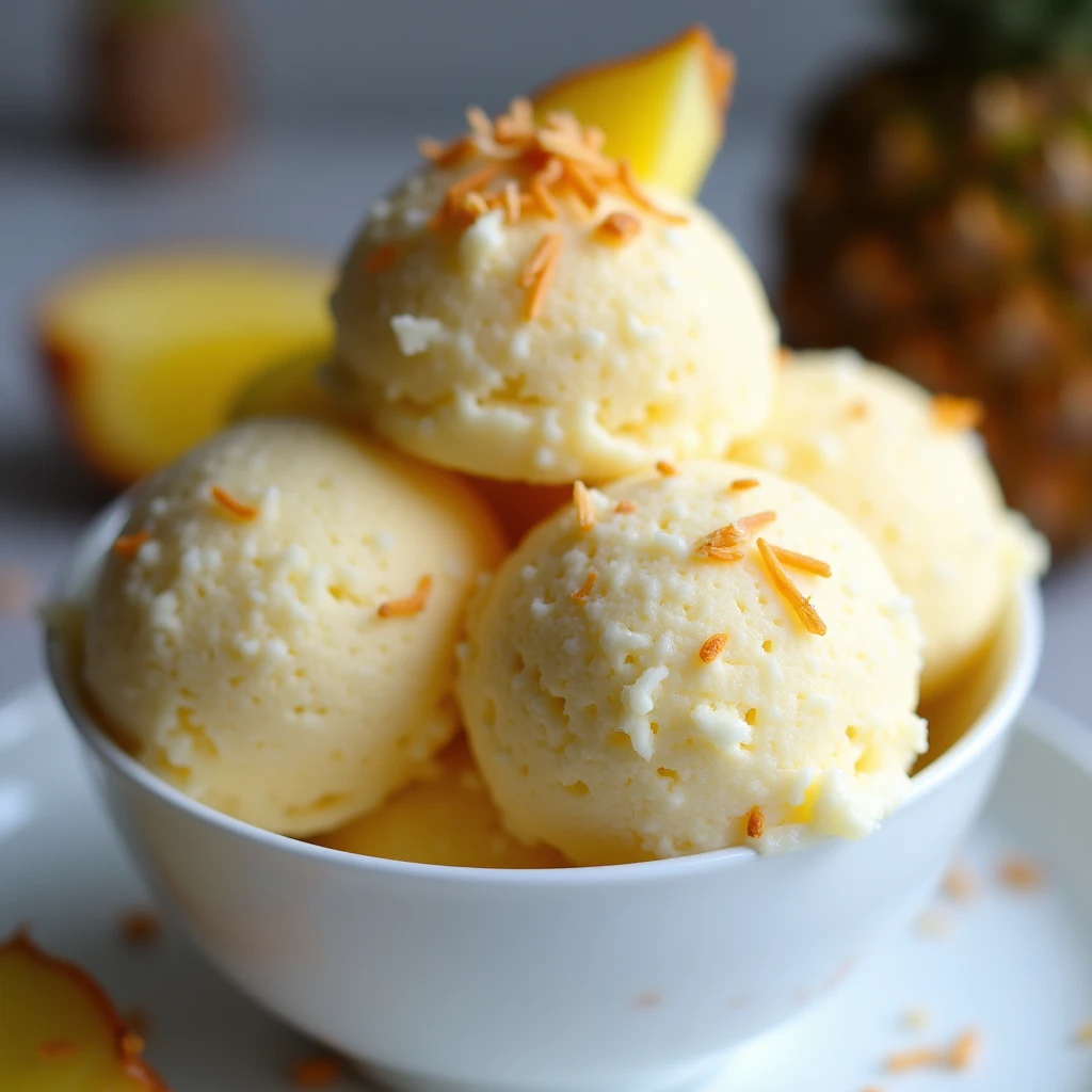 Ninja Piña Colada Protein-Eis