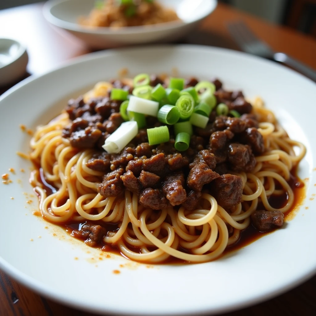 Schnelle Teriyaki-Beef-Nudeln