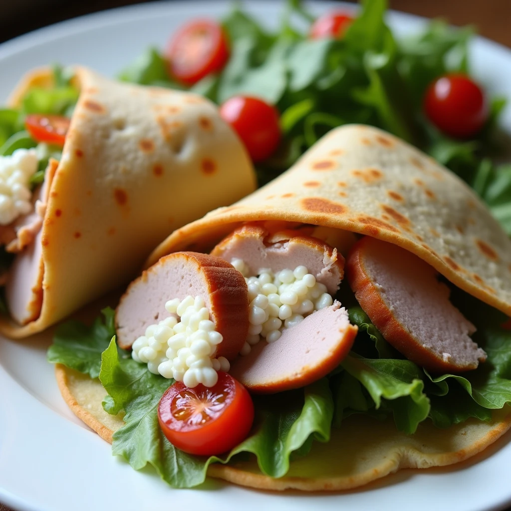 Hüttenkäse-Sandwich