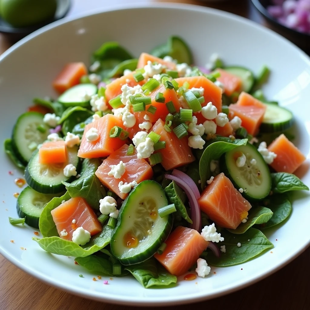 Sushi-Schüttelsalat
