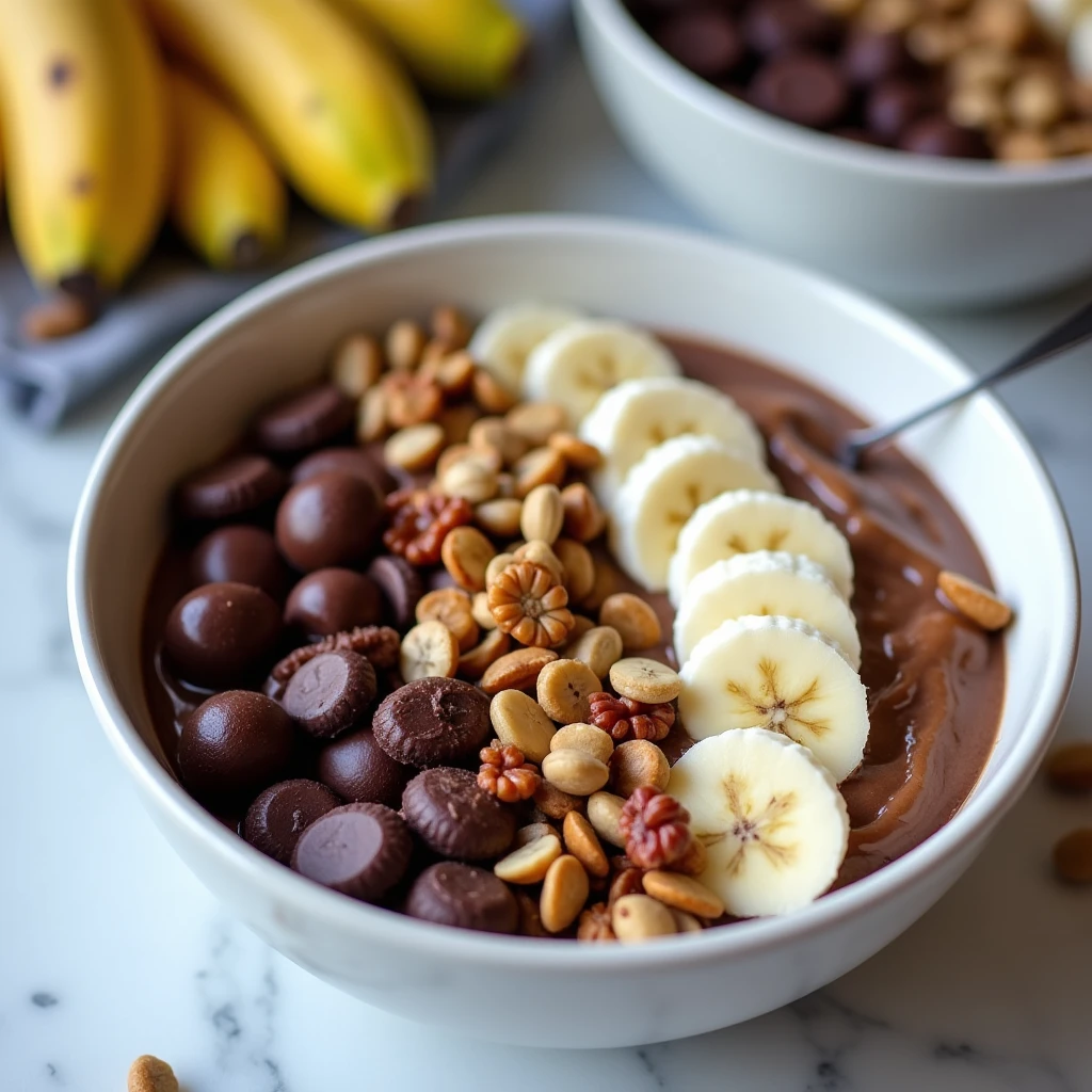 Schoko-Protein-Bowl