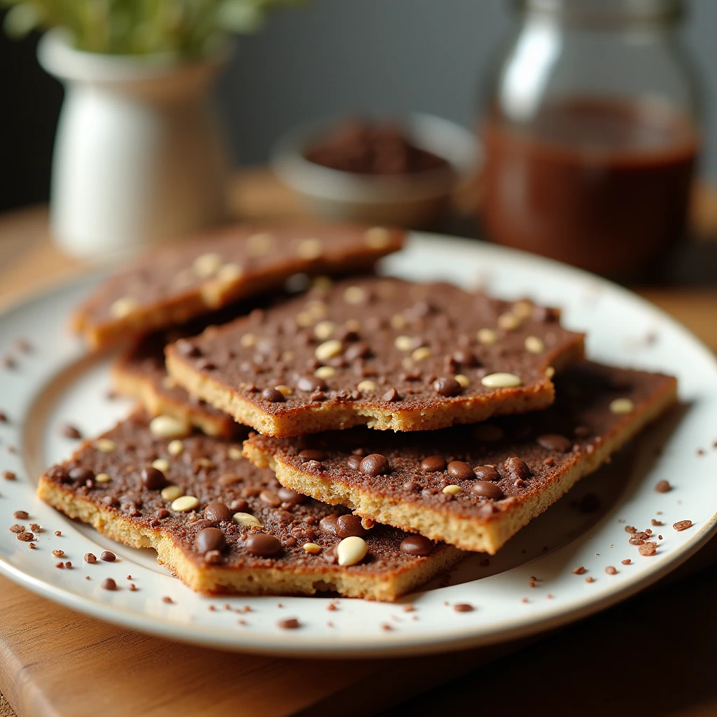 Schoko Knäckebrot