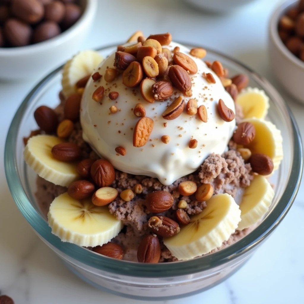 Ninja Bananen Split Eis